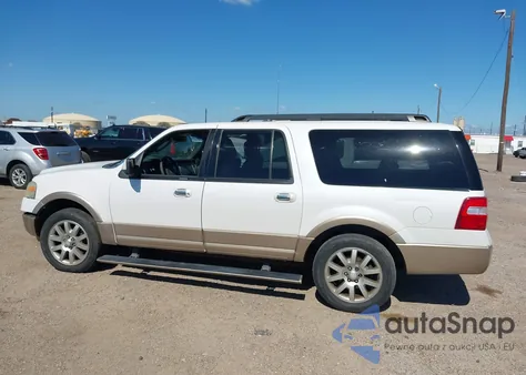 2012 Ford Expedition El King Ranch из США, поврежденный, VIN 1FMJK1H51CEF03012